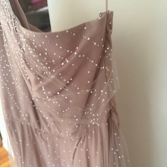 SAU LEE Blanche Dress - Nude/Mauve - Picture 7 of 9